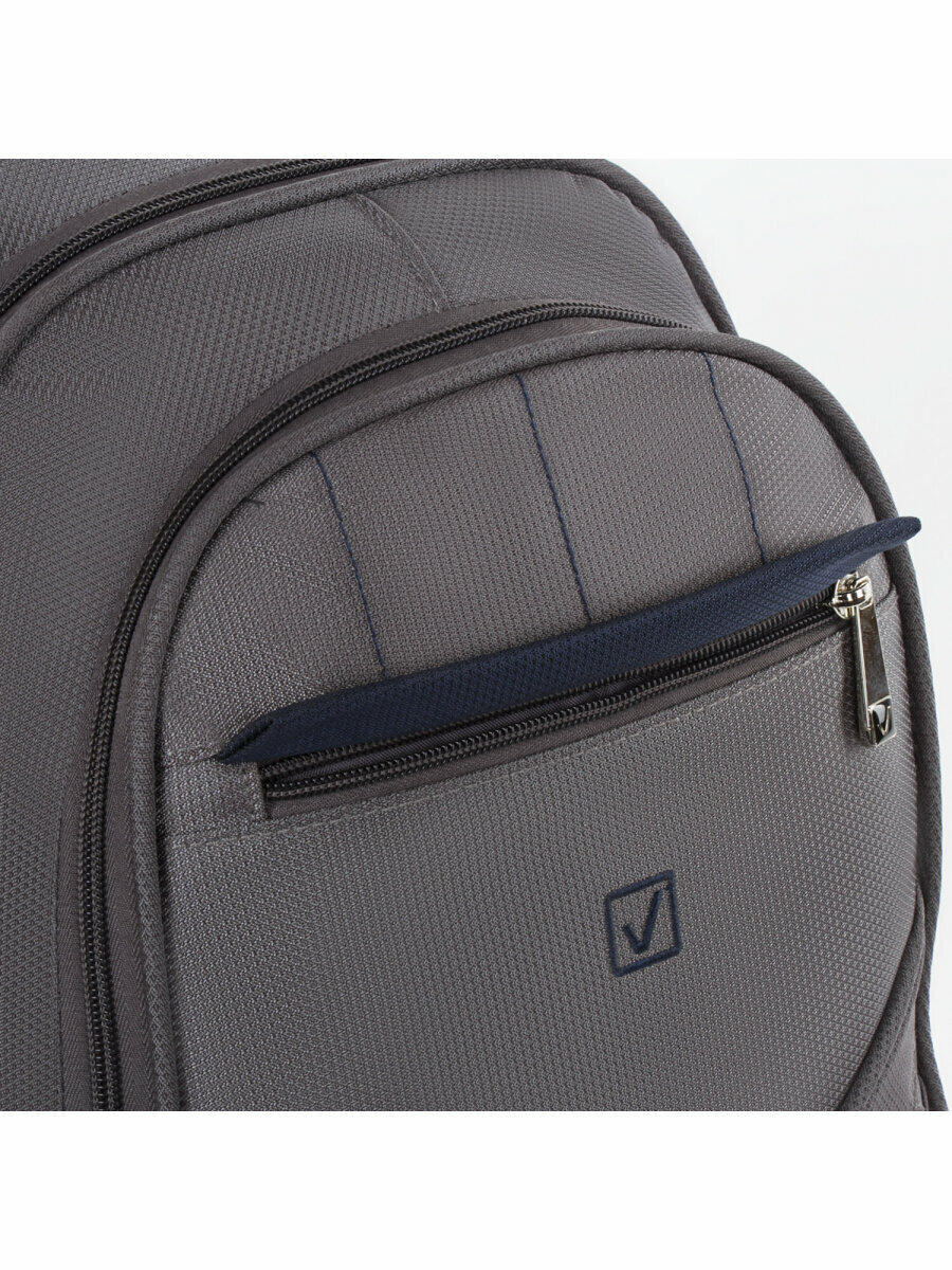 Рюкзак для школы и офиса BRAUBERG "MainStream 1", 35 л, размер 45х32х19 см, ткань, серо-синий, 224445 - фото №20