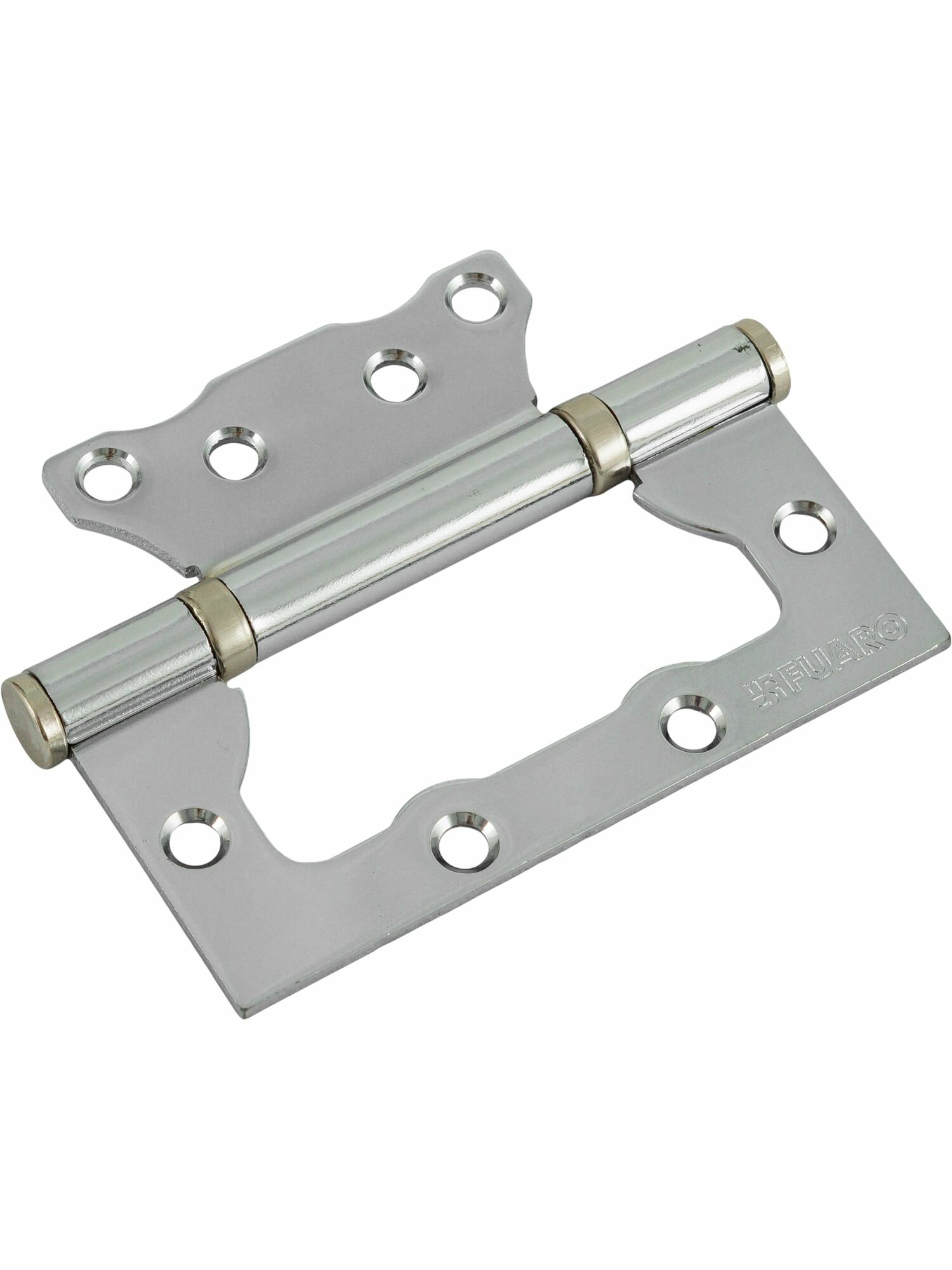 Петля без врезки N100500/2BB-CP/BL 100x75x2.5 мм сталь цвет хром