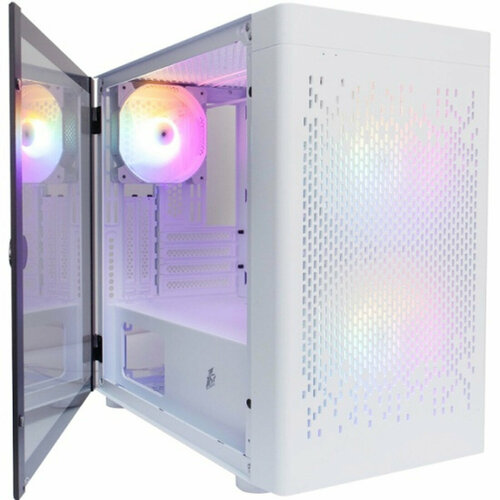 Корпус 1STPLAYER DK D3-B, белый (D3-B-WH-2F1P-W-1F1-W)
