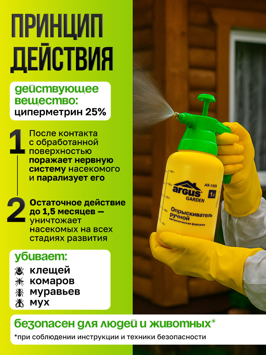 Изображение Цифокс - средство уничтожения синантропных членистоногих, 50 мл.