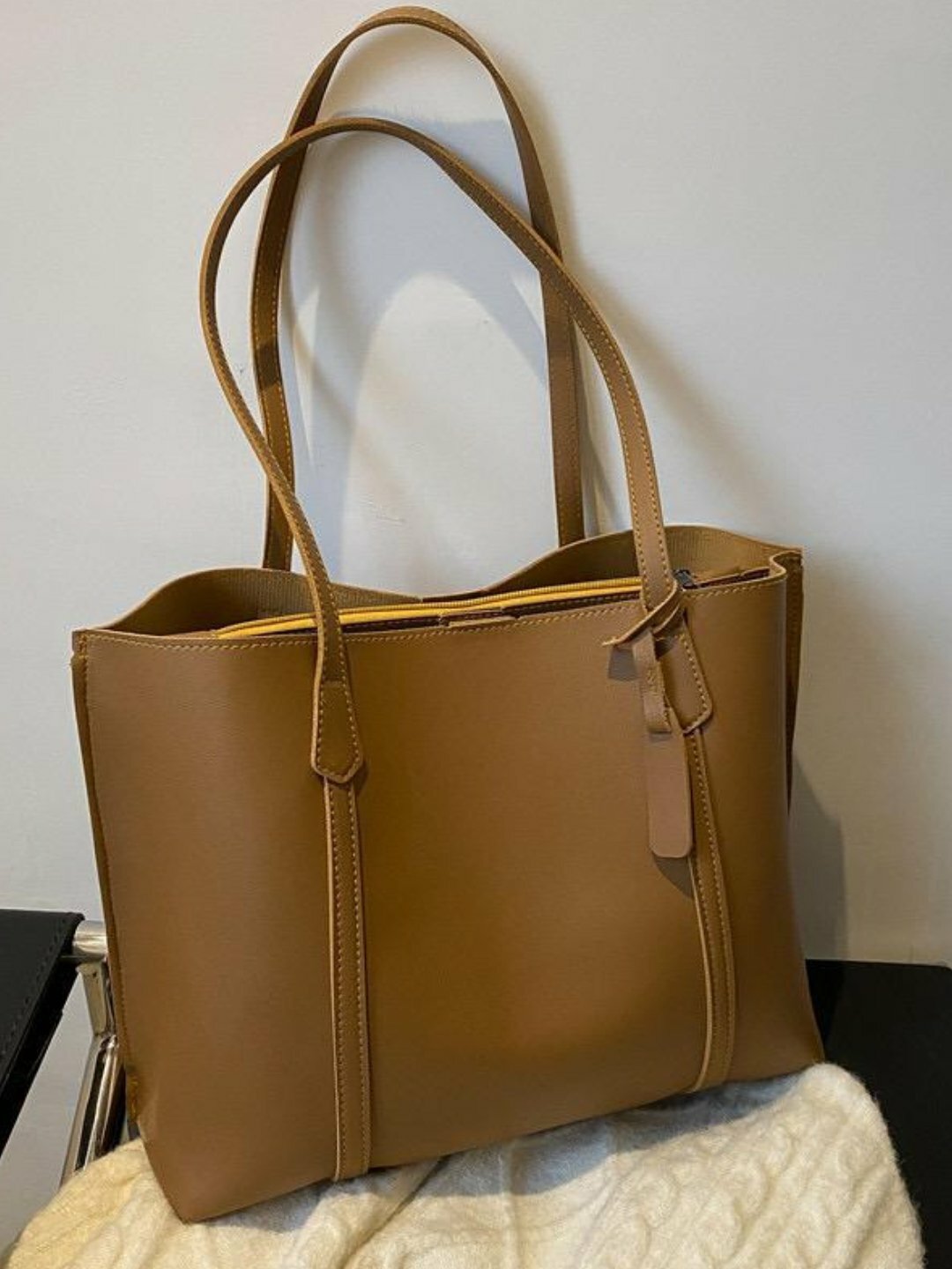 Сумка  CV09 ToteBag, фактура гладкая, коричневый