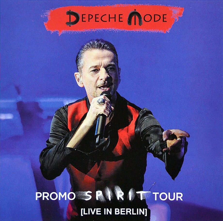 DEPECHE MODE - LIVE IN BERLIN Germany 2017 Spirit Tour CD+DVD (аудио + видео диск)