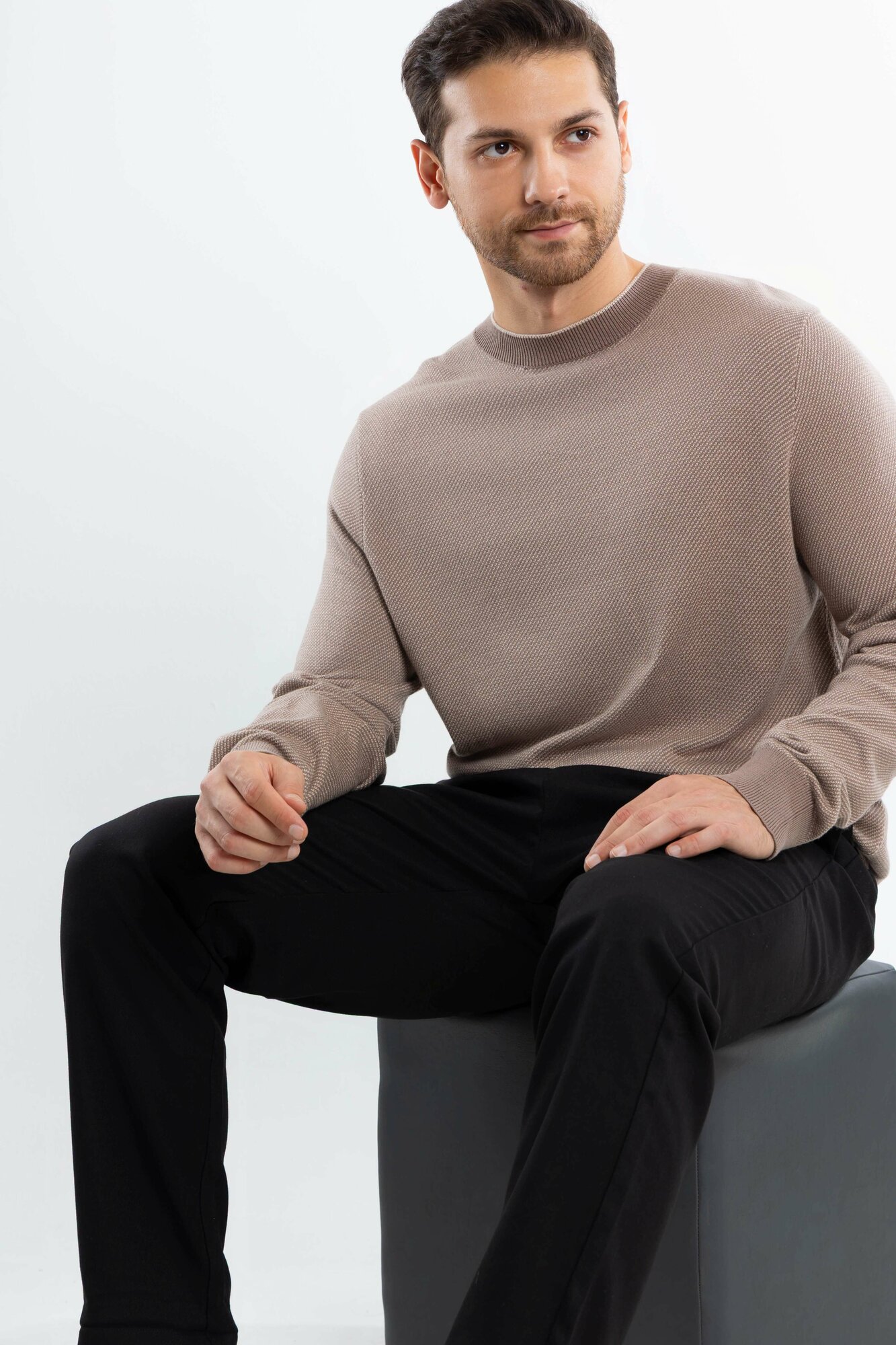 Брюки классические TERRA PRO TERRA PRO, размер 34, black — фото 1