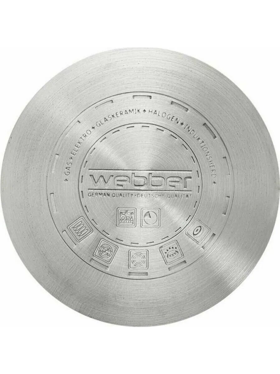 Кастрюля стальная BE-146/2 5л+крышка — фото 1