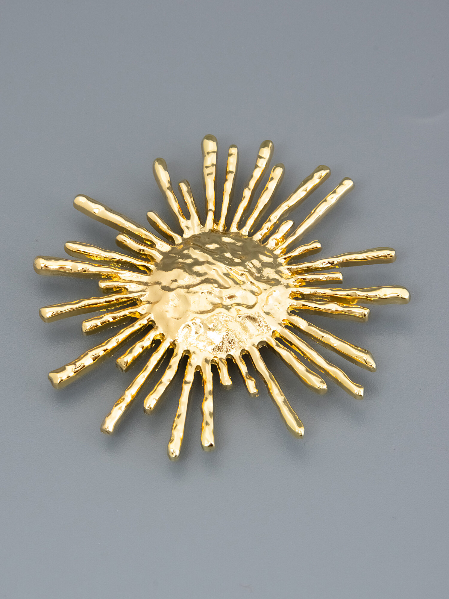 Брошь ЖемАрт, 1 шт., золотистый — фото 1