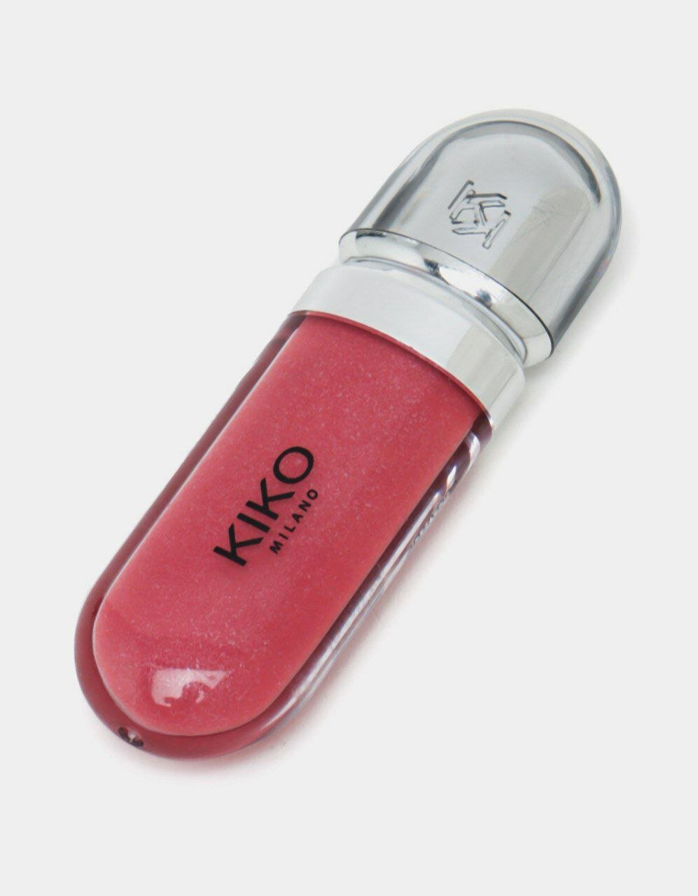 Помада блеск для губ, смягчающий и сияющий, с эффектом 3D, KIKO — фото 1