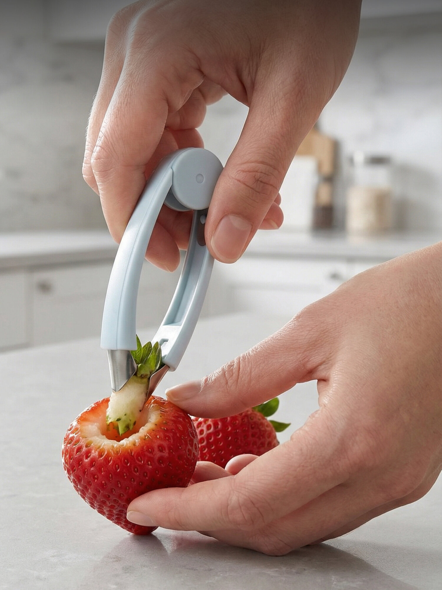 Нож для удаления сердцевины яблок косточек удалитель