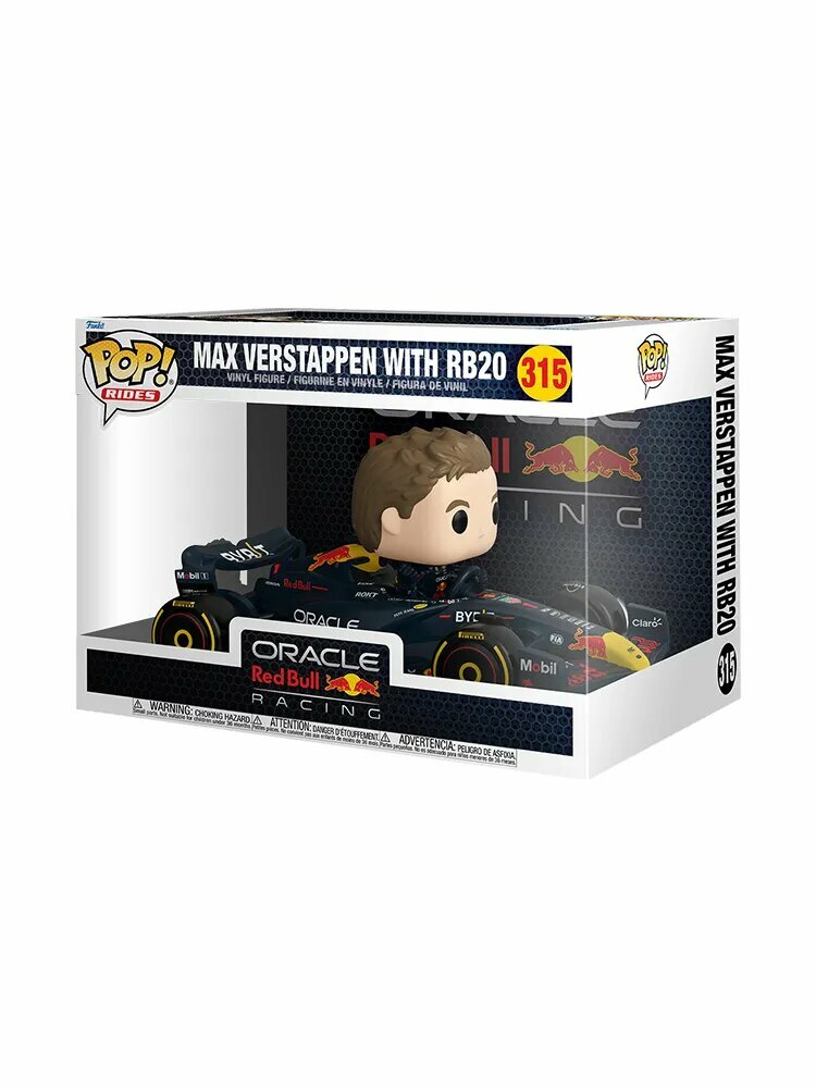 Фигурка Funko POP! Rides Formula 1 Max Verstappen 83921 (307) Макс Ферстаппен с болидом