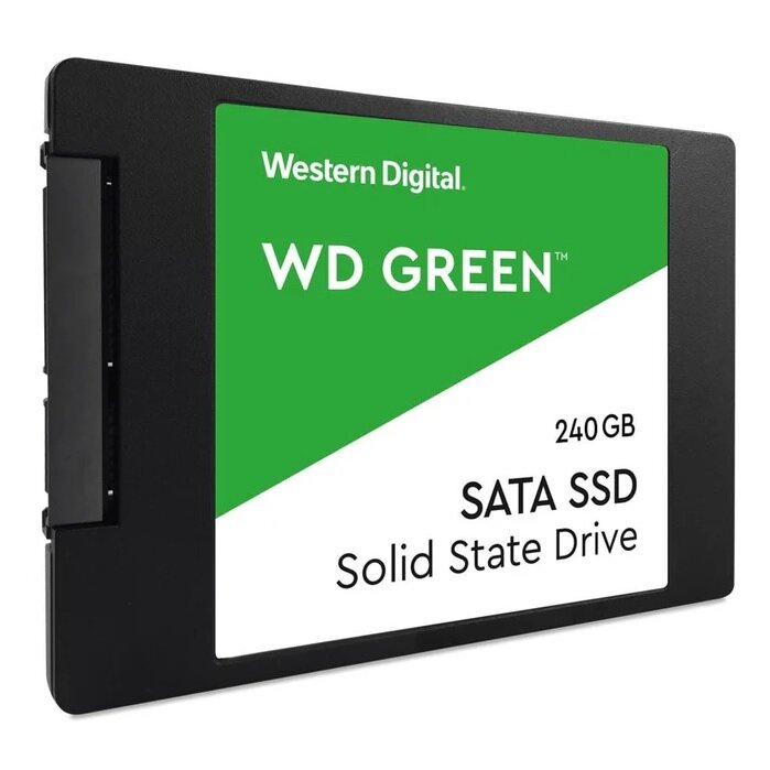 Твердотельный накопитель WD Green SSD, Sata 2.5", объём 240 GB — фото 1