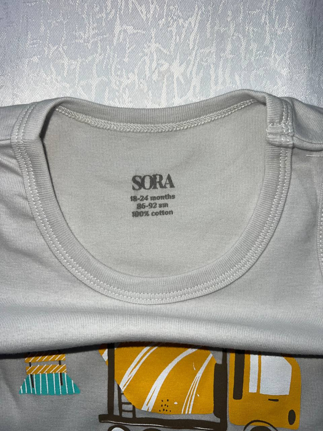 Майка  5, комплект из 5 шт., размер 3-6, серый — фото 1