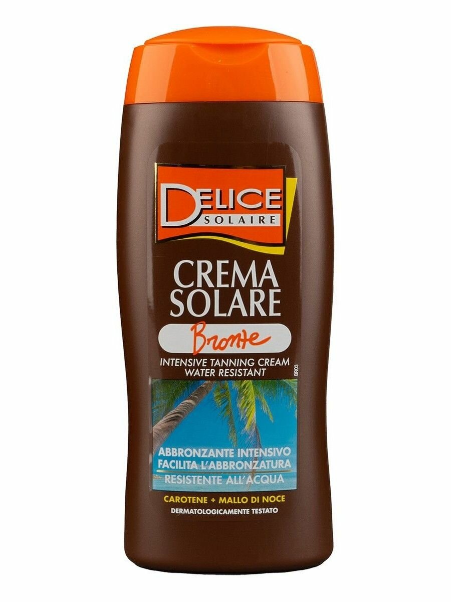 Delice Крем для интенсивного загара Solaire Bronze, 250мл
