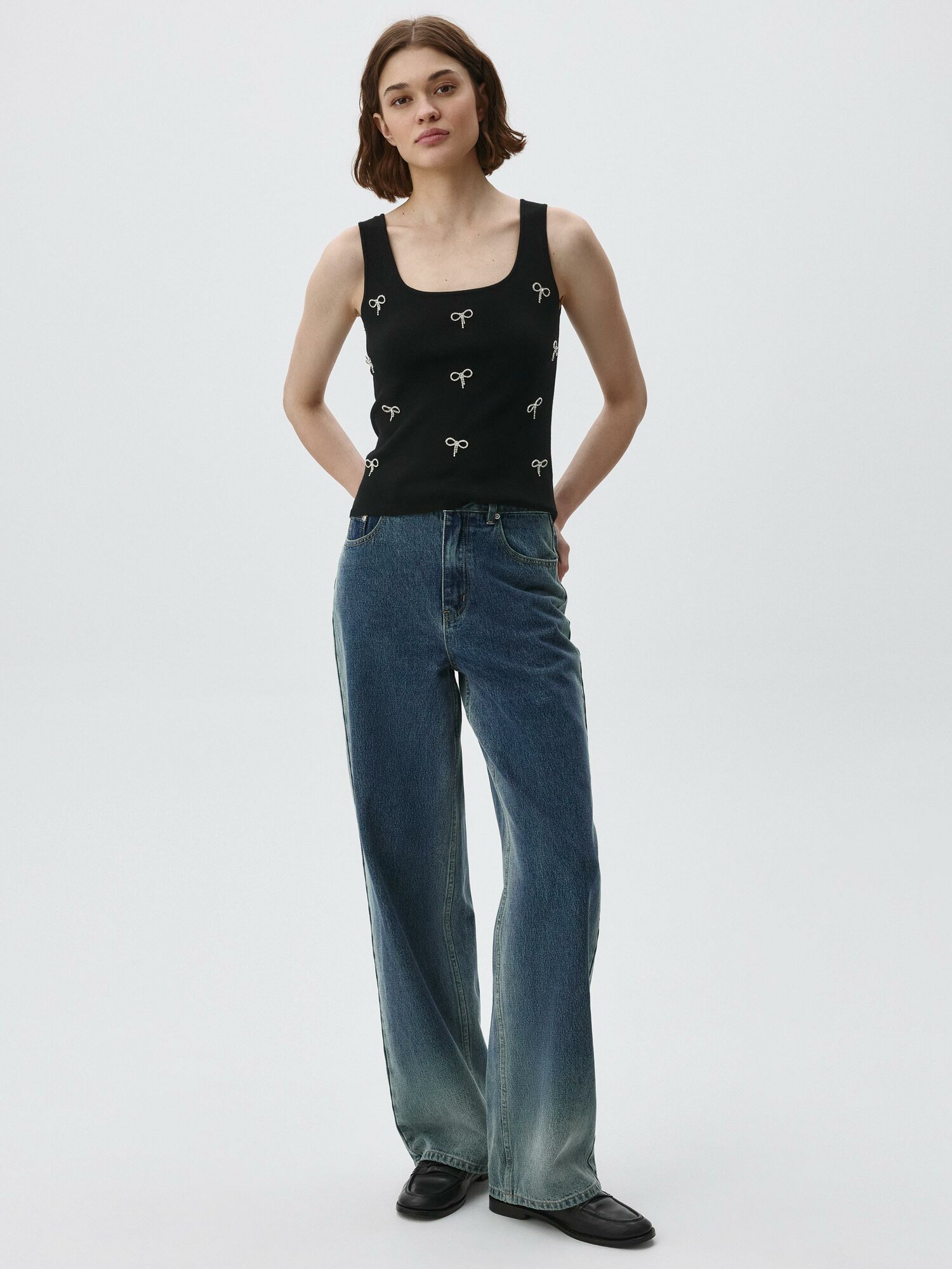 Топ Sela, размер S INT, черный — фото 1