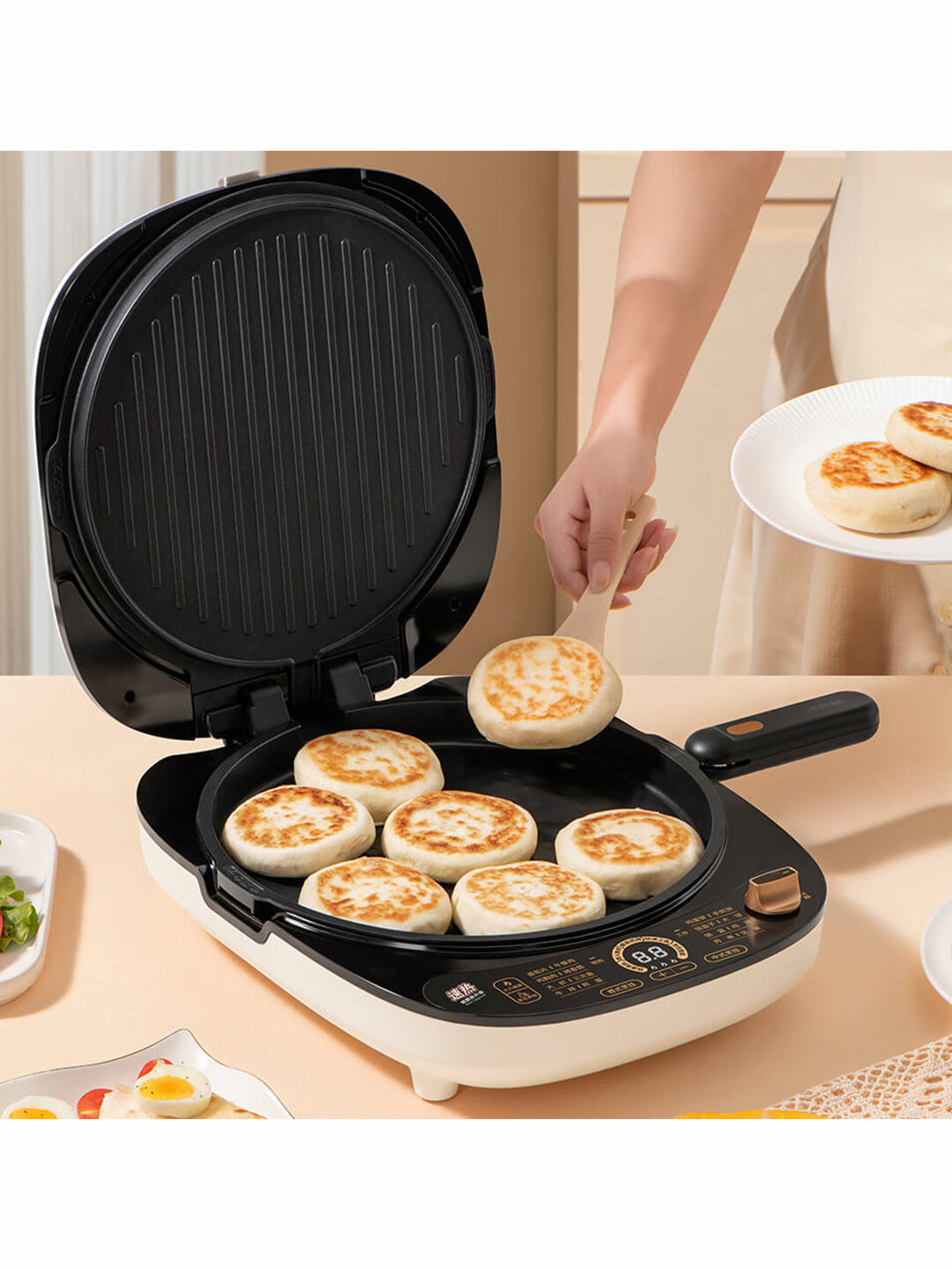 Картинки Многофункциональная электрическая кастрюля Xiaomi Liven Intelligent Double Split Tray (LR-D3027S)