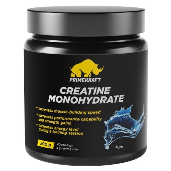 Креатин Prime Kraft Creatine Monohydrate 100% 200г