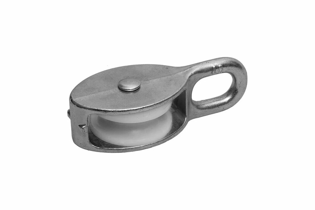 Tech-Krep Блок для троса одинарный оцинк. нейлон. шкив 30мм 1 шт - ярлык 112743