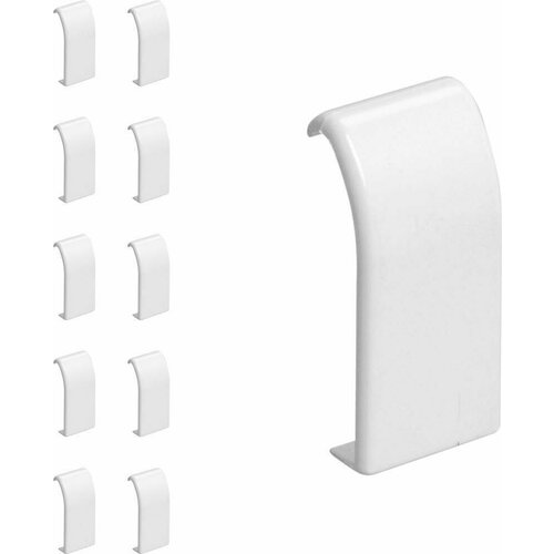 Соединитель на стык боковой IEK Праймер 100x40 белый комплект из 10 шт 597₽