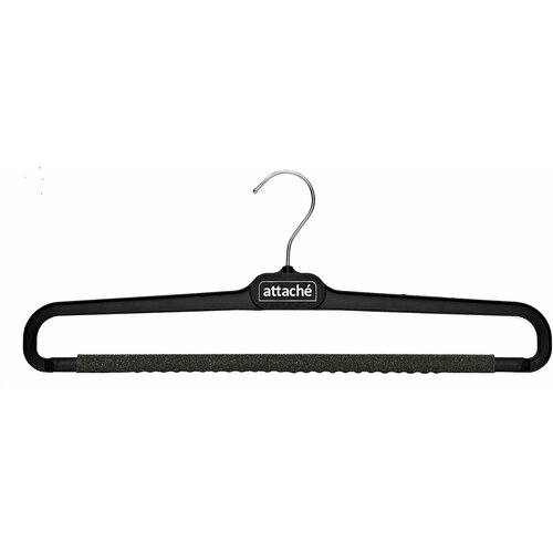 Вешалка-плечики для брюк Attache С020 с поролоном черная 410 мм 101₽