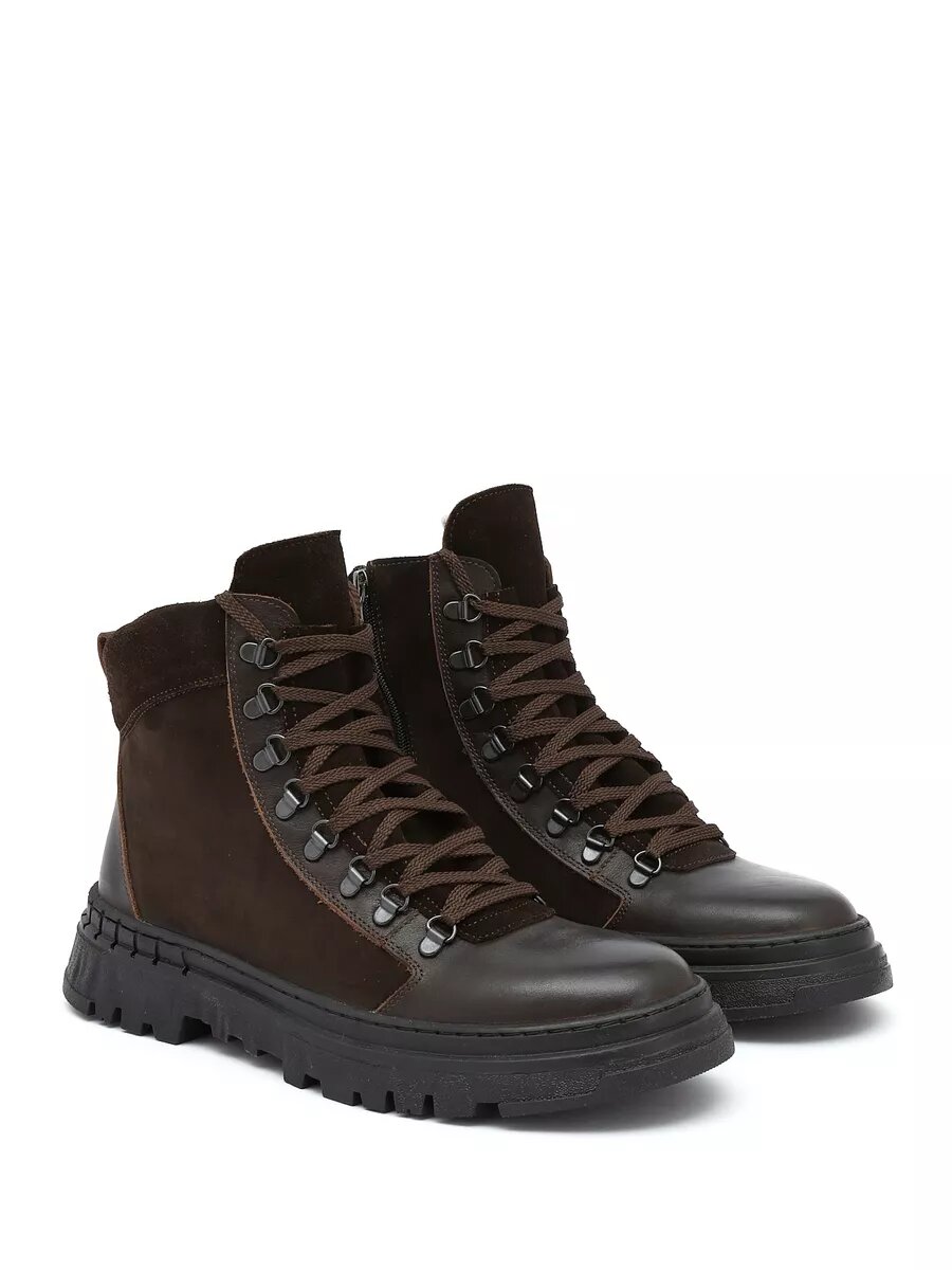 Ботинки берцы 4x4 Shoes, размер 40, коричневый