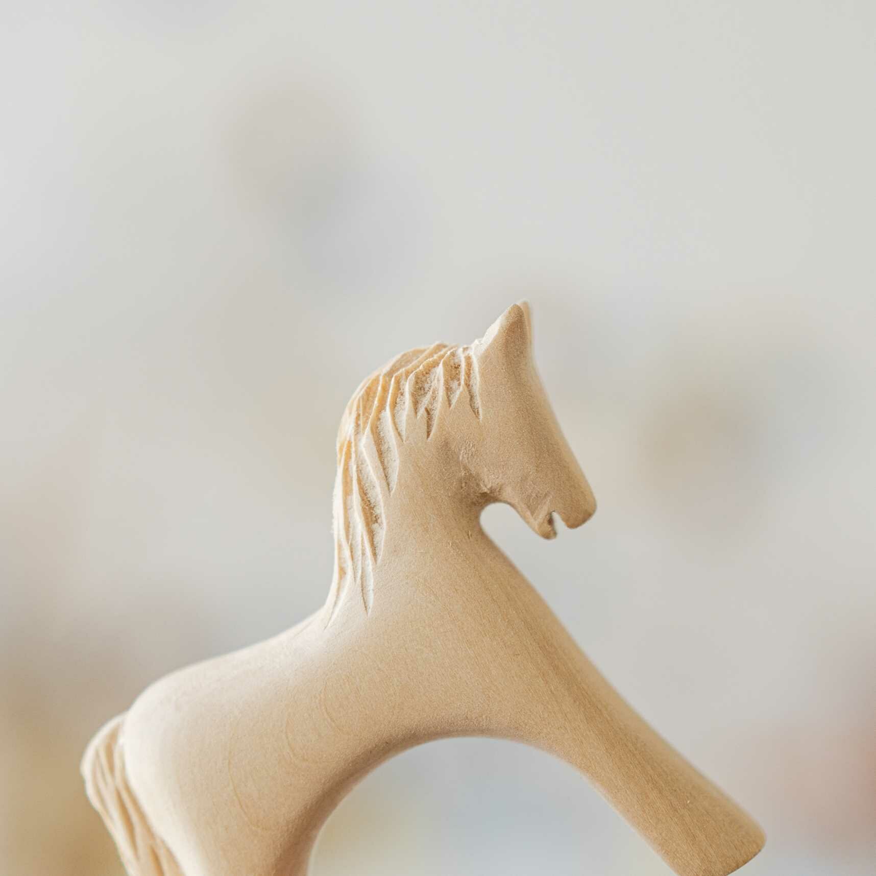 Деревянная фигурка "Лошадка", благое дело, 9 см, липа — фото 1