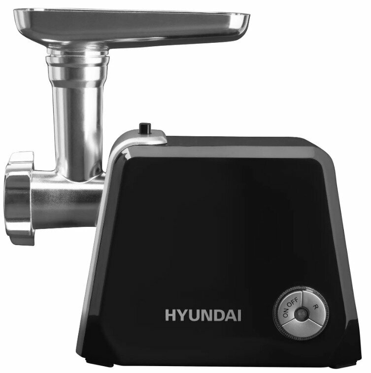 Мясорубка Hyundai HY-MG4422 черный/серебристый - фото №9