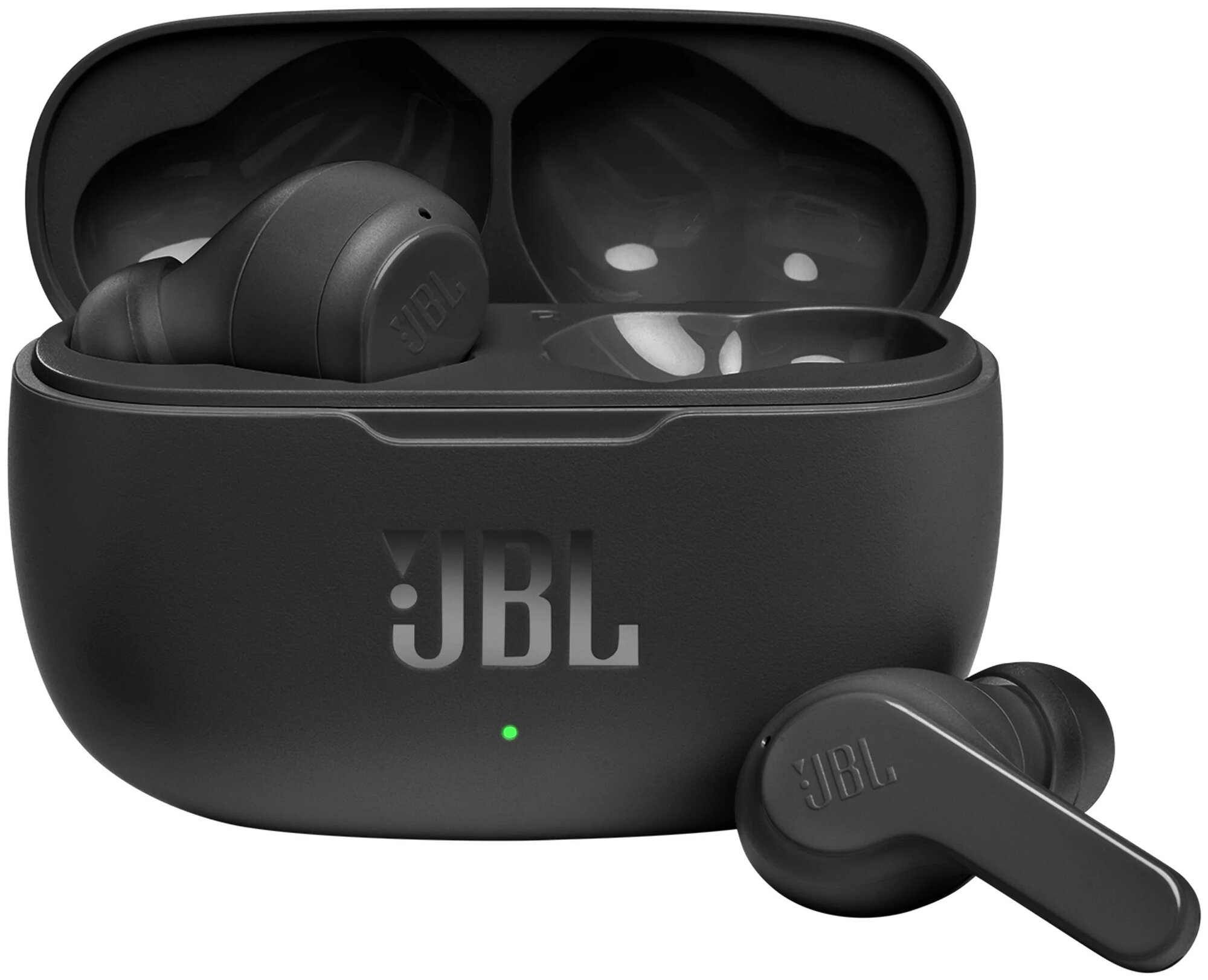Беспроводные наушники JBL Wave Beam True Wireless Bluetooth Earbuds, цвет: черный