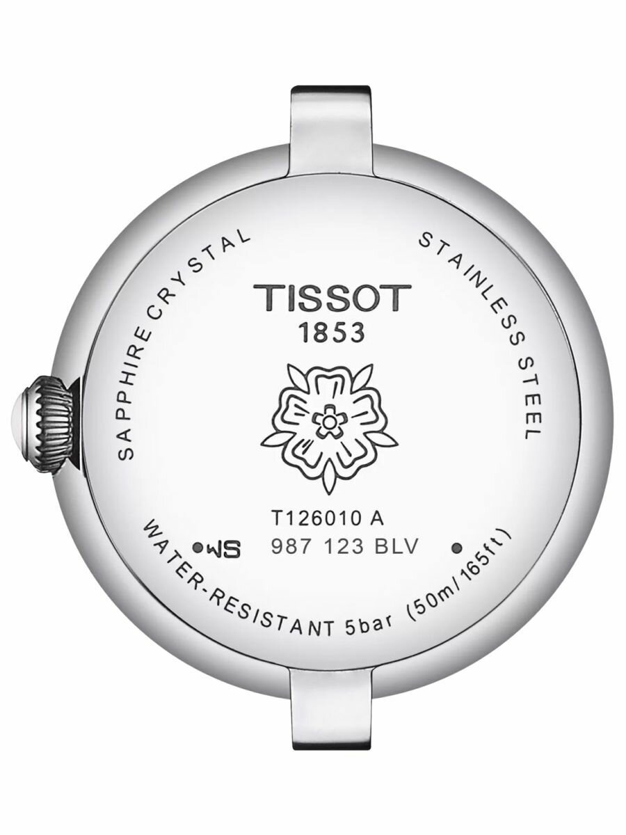 Наручные часы TISSOT, зеленый, серебряный — фото 1