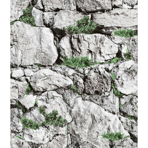 фото Обои бумажные, моющиеся, полуметровые, 0,53*10м, камни 3 брянские обои