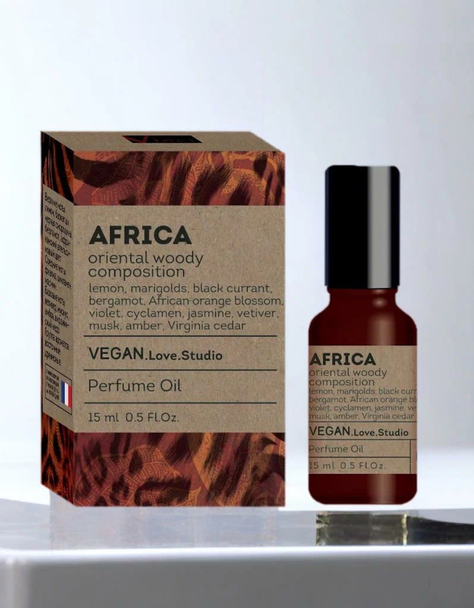 Africa (Bal d’Afrique), Парфюмерное масло Vegan Love Studio, женское, 15мл