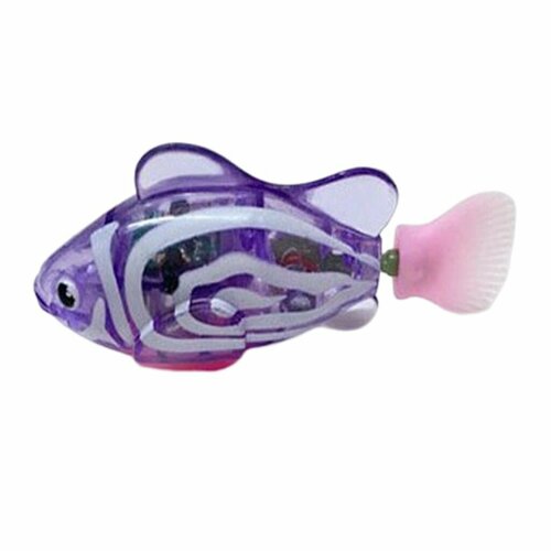 Детская светящаяся игрушка-рыба, плавающая под водой, домашние животные, детский робот-ванна для детей