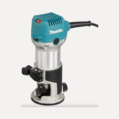 Изображение товара Кромочный фрезер Makita RT0702CX2 710 Вт с регулировкой оборотов, плавным пуском, комплектом сменных баз и сумкой