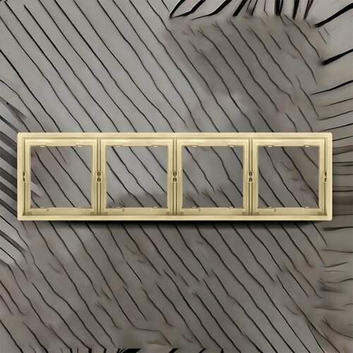 Рамка декоративная белая один пост коллекция VOLT GEO 600₽