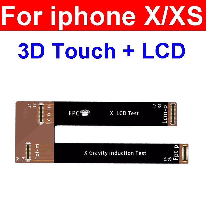 Для iphone X XS Max XR 11 Pro 11Pro Max ЖК-дисплей дигитайзер тестирование X XS -3D and LCD