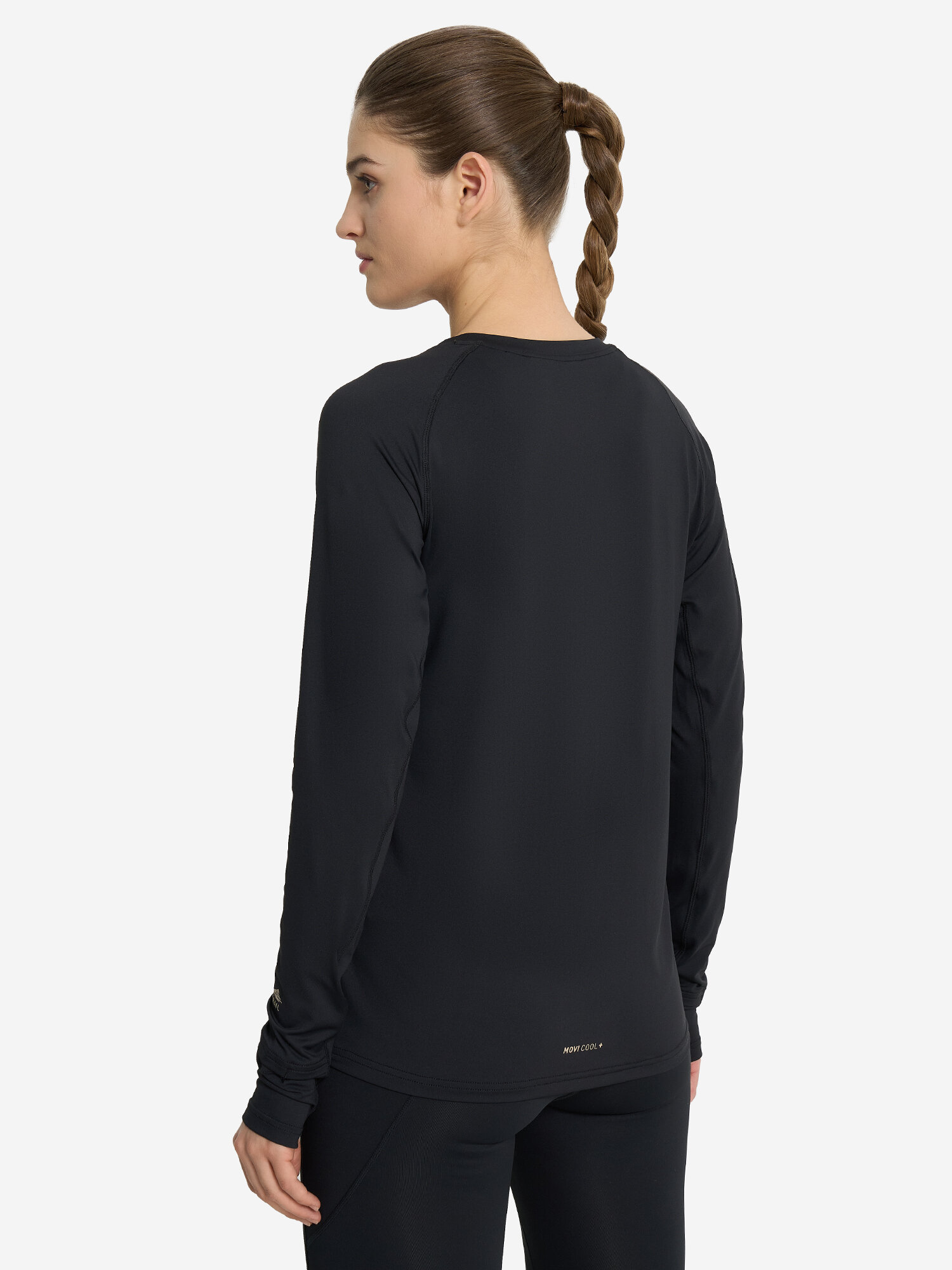 Demix W D Running Trail LS T-shirt, размер 46, черный