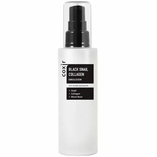 Coxir Сыворотка против морщин с коллагеном и муцином черной улитки 50мл