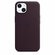 Фиолетовый Кожаный чехол Leather Case для iPhone 13 с функцией Ma...