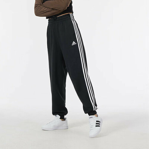 фото Брюки джоггеры adidas w 3s ft ls pt, размер l int, black