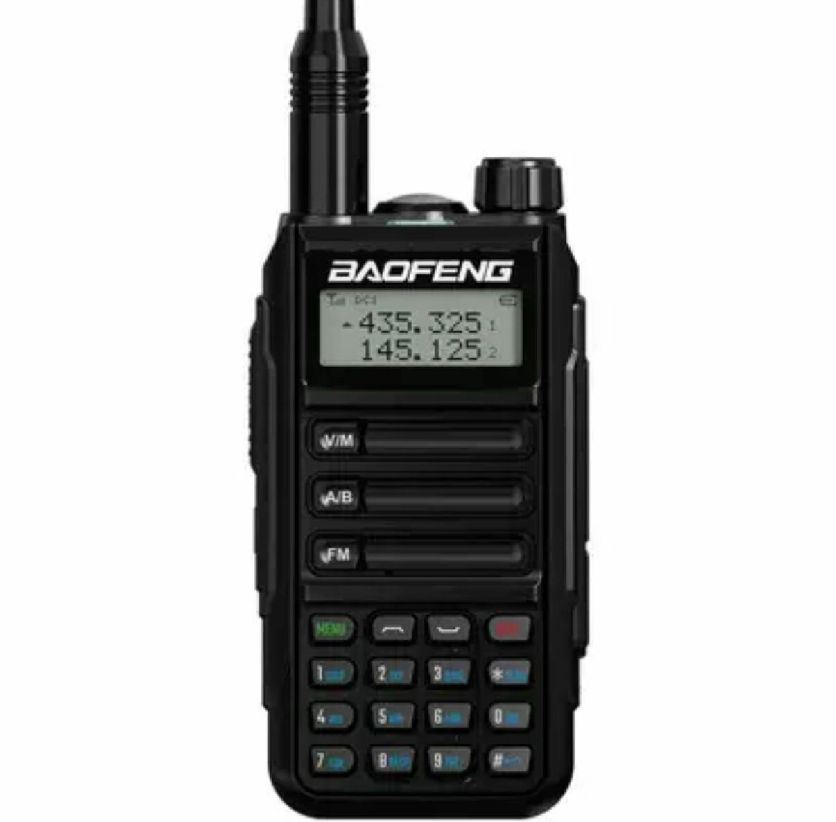 Рация Baofeng UV-16 степень защиты IP67, чёрная с гарнитурой