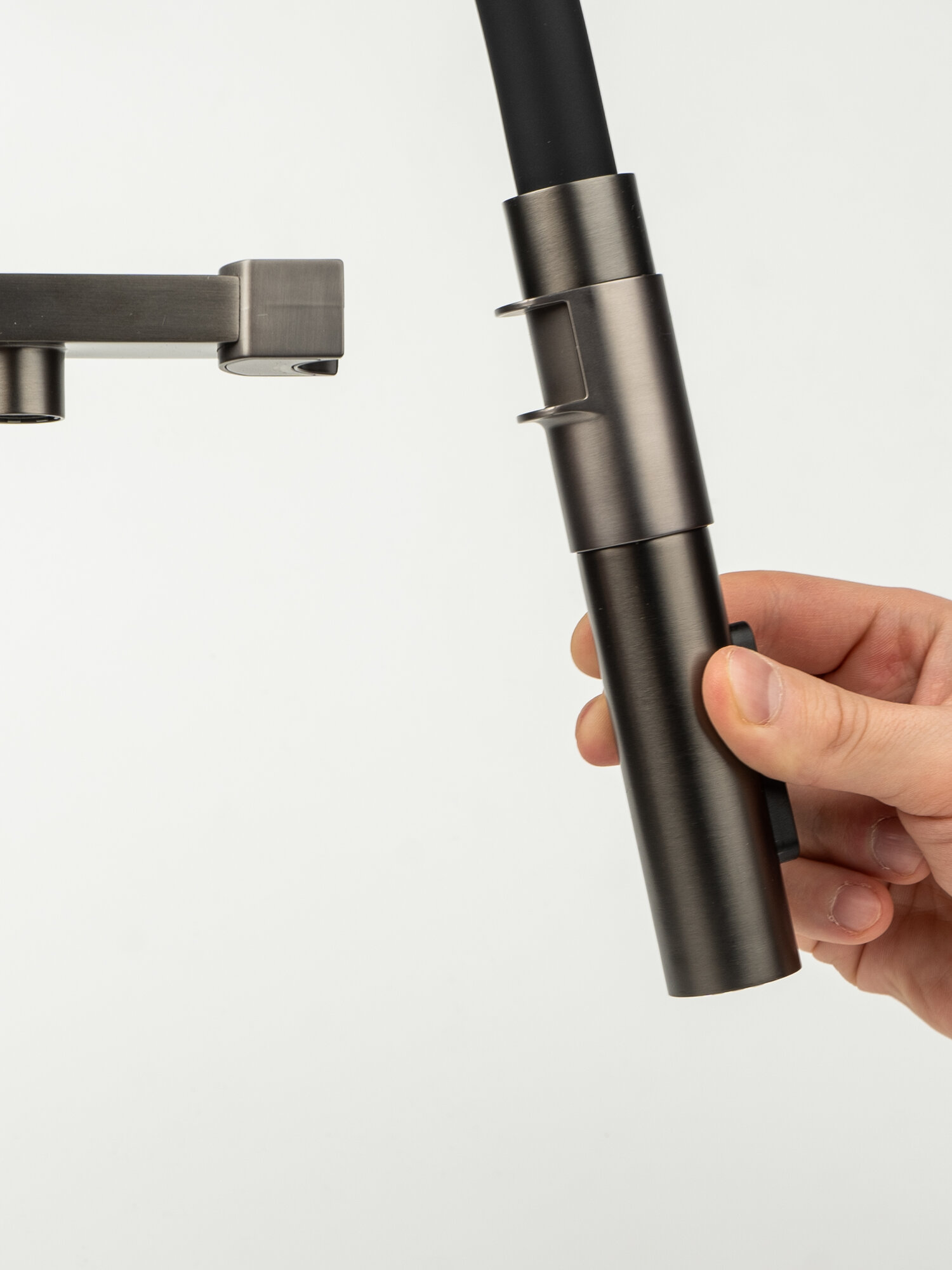 Смеситель Grandex Aqua Choice-S ANTHRACITE с подключением к фильтру — фото 1