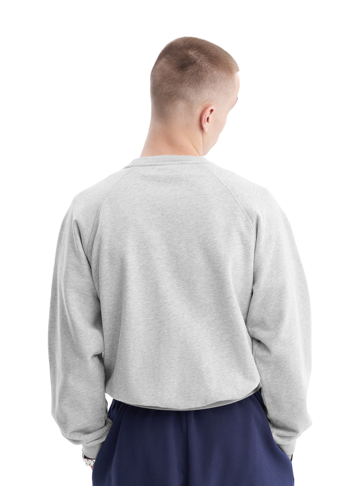 Свитшот ГОША РУБЧИНСКИЙ, размер L, , grey melange — фото 1