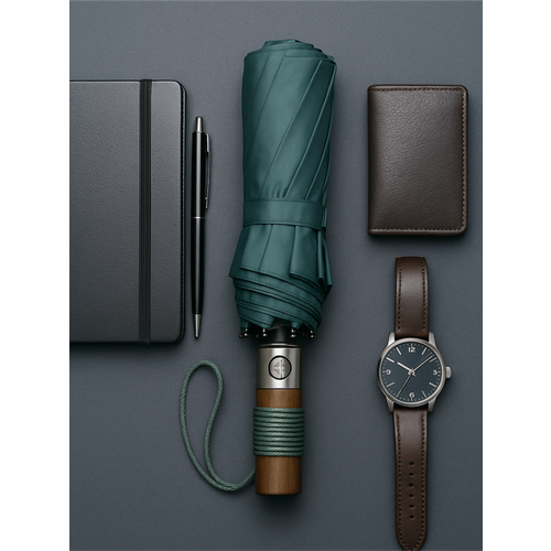 Зонт PARACHASE, зелeный