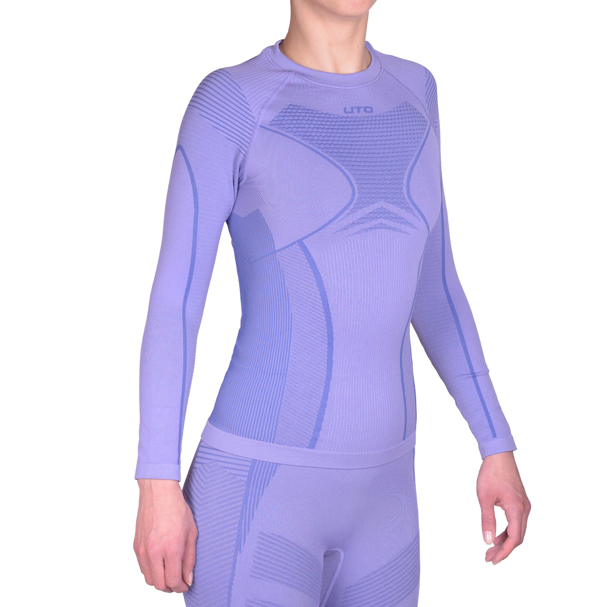 Комплект термобелья UTO Quick Dry SKI Thermal 2.0W's, размер L, фиолетовый