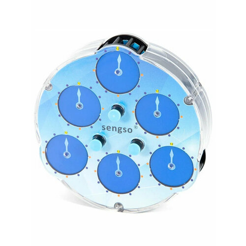 фото Головоломка shengshou (sengso) часы рубика magnetic clock 3