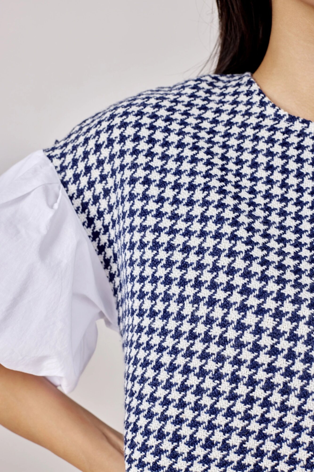 Блуза Selfie, размер L, сине-белый — фото 1