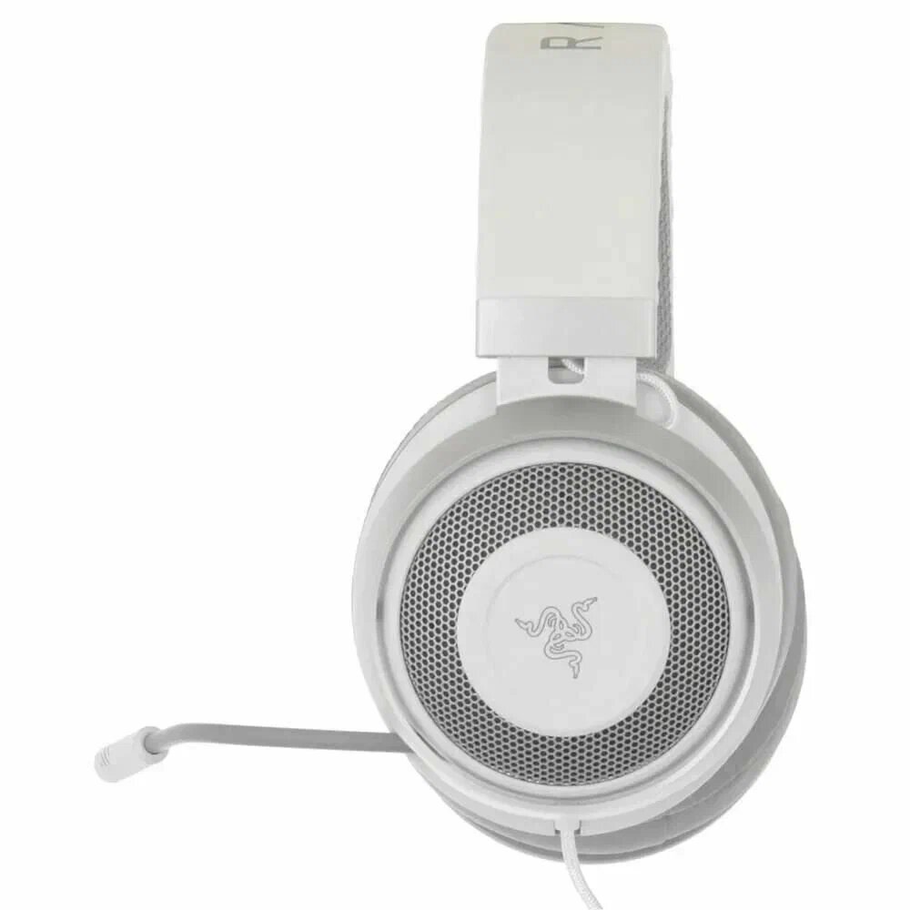 Наушники с микрофоном игровые Razer Kraken Pro V2 Oval серебрян — фото 1
