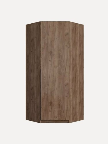 Изображение товара Шкаф Локер "Распашной" угловой, 95x95x220, Мебельная компания Е1, Крафт табачный