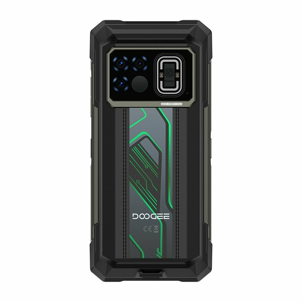 Смартфон Doogee Fire 6 Max 8ГБ (8 + 12) 256 ГБ зеленый / Aurura green