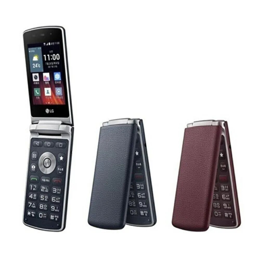 LG Мобильный телефон H410, коричнево-красный