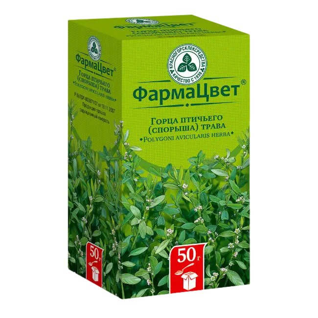 Горца птичьего (Спорыша) трава измельченная пачка 50 г 1 шт