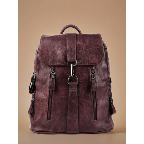 Женский Городской Рюкзак из Высококачественной Экокожи