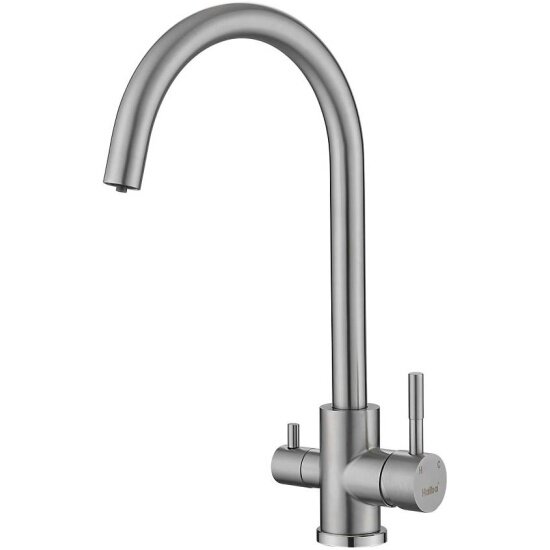 Смеситель для кухонной мойки Haiba с подключением фильтра воды HB43828  хром